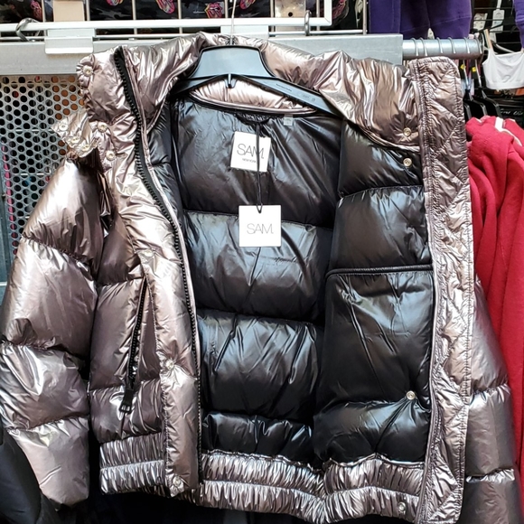 SAM. STORMI HOODED DOWN JACKET - Picture 2 of 4